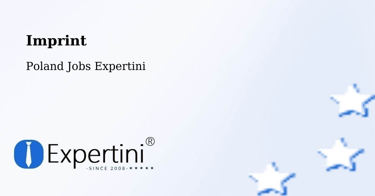 Imprint – Pabianice - Poland Jobs Expertini